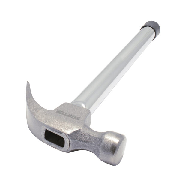 Martillo de uña curva con mango tubular de 13", 16 oz Surtek - Ferrechingón