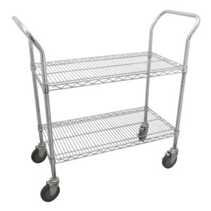 Carro utilitario de alambre 36" x 24" 2 niveles Urrea - Ferrechingón