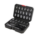 Juego de dados y accesorios cuadro de 1/4" combinado, 30 piezas Urrea - Ferrechingón