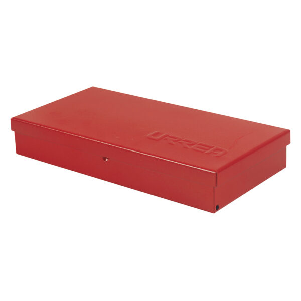 Caja metálica usos múltiples color rojo 4" x 9" x 1" Urrea - Ferrechingón