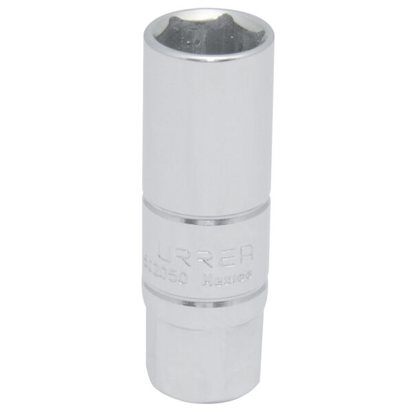 Dado en pulgadas cuadro de 3/8" para bujía con neopreno, 5/8" Urrea - Ferrechingón