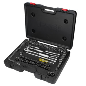 Juego de dados y accesorios cuadro de 1/4", 3/8" y 1/2" combinado, 99 piezas Urrea - Ferrechingón