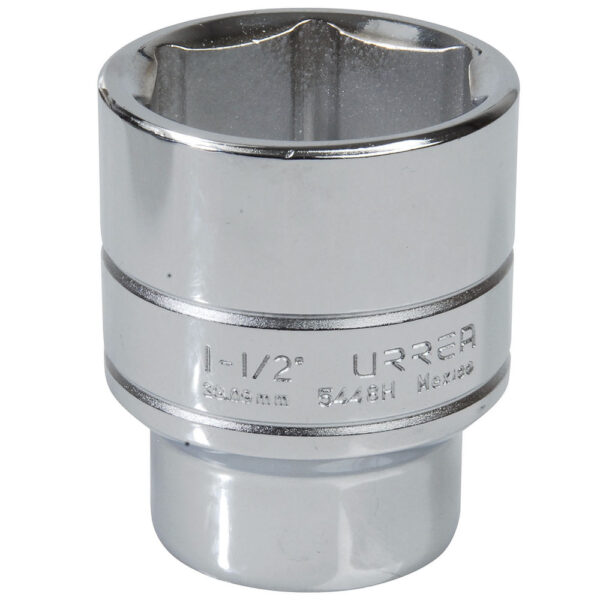 Dado cuadro de 1/2", 6 puntas, en pulgadas, 1-1/2" Urrea - Ferrechingón