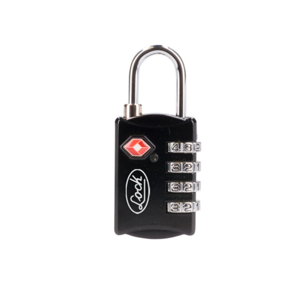 Candado de combinación programable TSA para maleta, negro 30 mm Lock Candado de combinación programable TSA para maleta, negro 30 mm Lock - Ferrechingón
