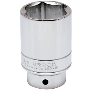 Dado largo cuadro de 3/4", 6 puntas, en pulgadas, 1-5/8" Urrea - Ferrechingón