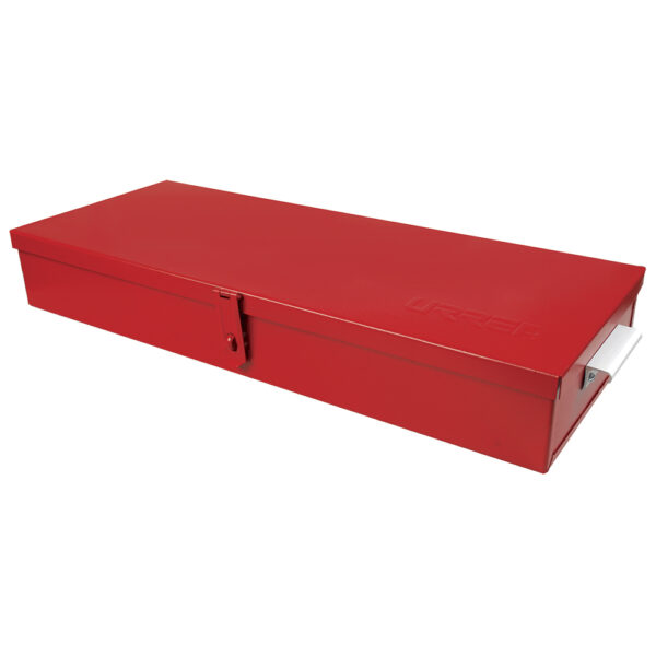 Caja metálica usos múltiples color rojo 23" x 9" x 3" Urrea - Ferrechingón