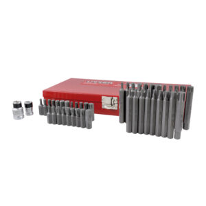 Juego combinado de puntas hexágono de 3/8" con adaptadores, 44 piezas Urrea - Ferrechingón
