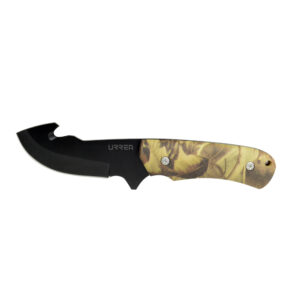 Cuchillo de acero inoxidable con mango de plástico de 8-5/16", para campamento Urrea - Ferrechingón