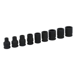 Juego de dados de impacto cuadro de 3/8", 6 puntas, en pulgadas, 9 piezas Urrea - Ferrechingón