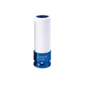 Dado de impacto métrico cuadro de 1/2" con protección Nylamid, 17 mm Urrea - Ferrechingón