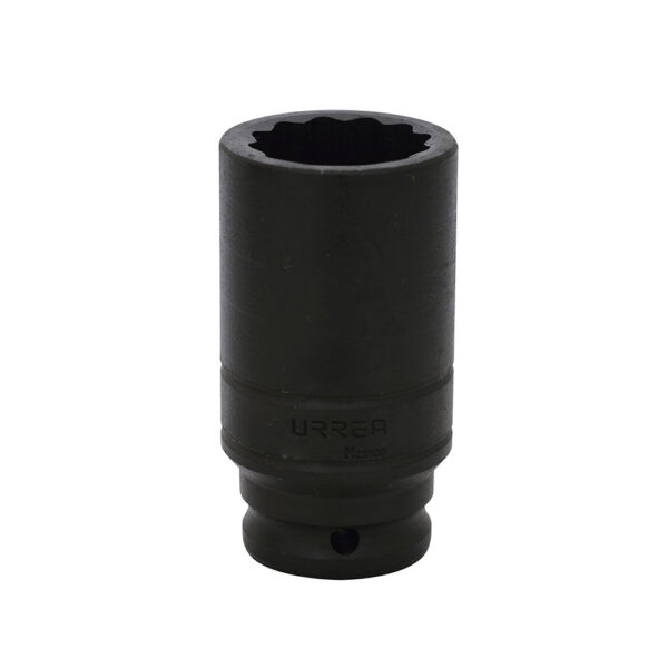 Dado de impacto largo cuadro de 1/2", 12 puntas, métrico, 19 mm Urrea - Ferrechingón
