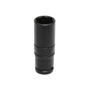 Dado de impacto largo pared delgada cuadro de 1/2", 6 puntas, en pulgadas, 1-1/8" Urrea - Ferrechingón
