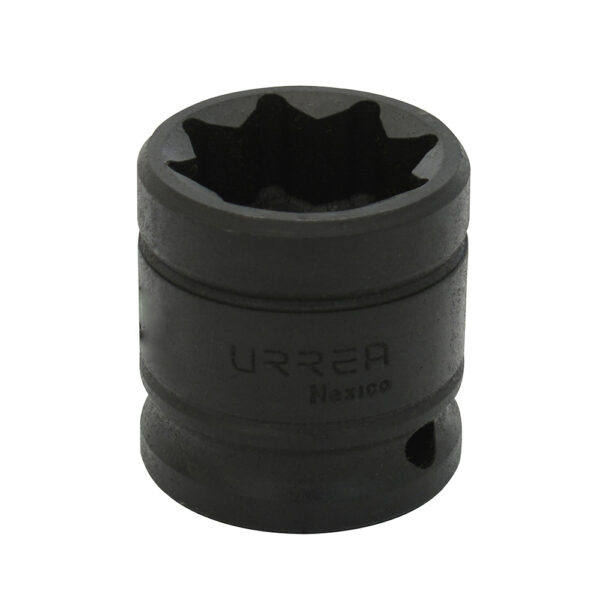 Dado de impacto cuadro de 1/2", 8 puntas, en pulgadas, 11/16" Urrea - Ferrechingón
