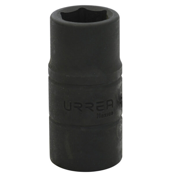 Dado de impacto corto doble boca en pulgadas cuadro de 1/2", 3/4" x 13/16" Urrea - Ferrechingón