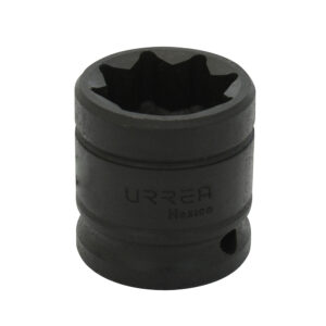 Dado de impacto cuadro de 1/2", 8 puntas, en pulgadas, 1-1/16" Urrea - Ferrechingón