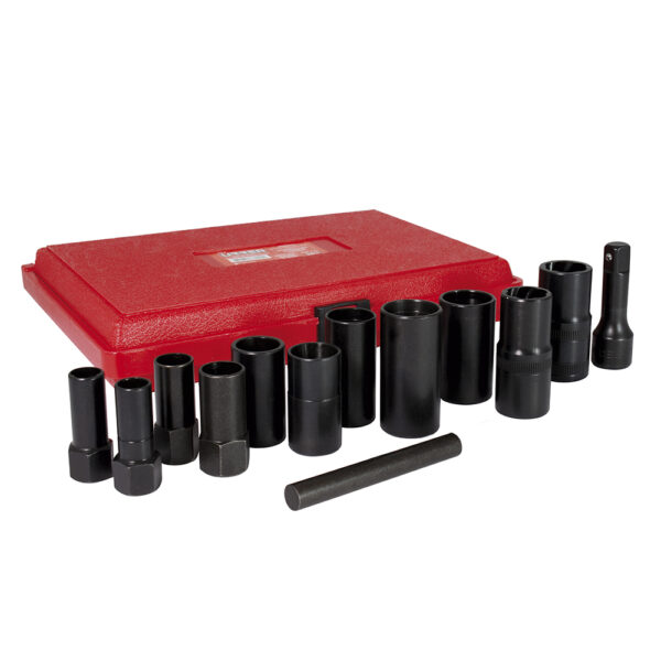 Juego de extractor tuercas barridas 3/8", 13 piezas Urrea - Ferrechingón