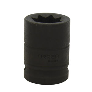 Dado de impacto cuadro de 3/4", 8 puntas, en pulgadas, 1-1/16" Urrea - Ferrechingón