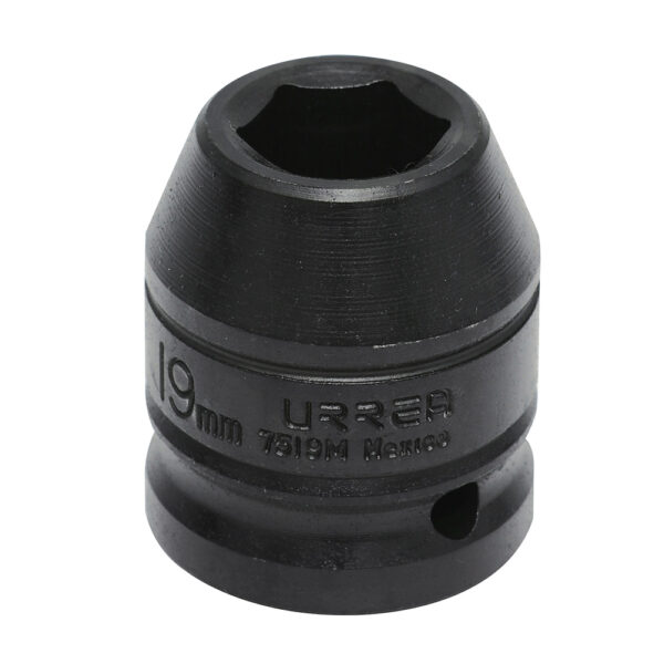 Dado de impacto cuadro de 3/4", 6 puntas, métrico, 19 mm Urrea - Ferrechingón