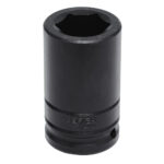 Dado de impacto largo cuadro de 3/4", 6 puntas, en pulgadas, 1-1/4" Urrea - Ferrechingón