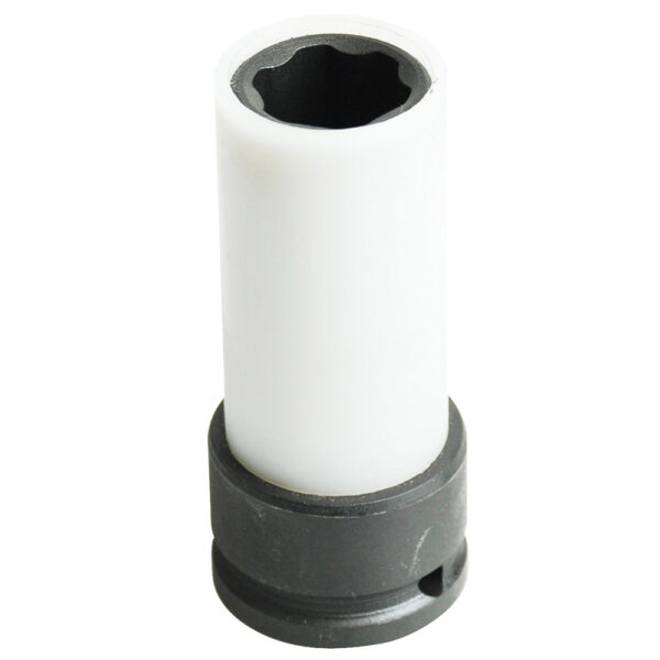 Dado de impacto largo métrico cuadro de 3/4", con protección Nylamid, 21 mm Urrea - Ferrechingón