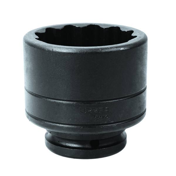 Dado de impacto cuadro de 3/4", 12 puntas, en pulgadas, 2-3/16" Urrea - Ferrechingón