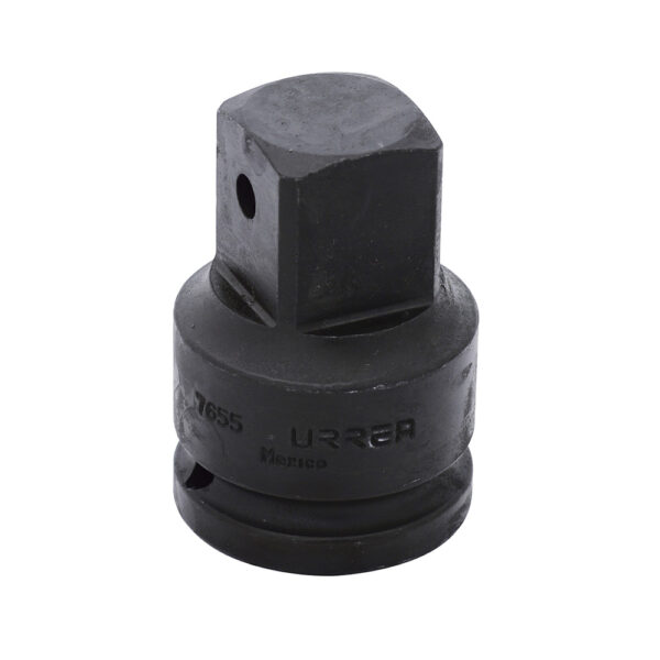Adaptador con barreno pasado para dado de impacto cuadro de 3/4" hembra a 1" macho Urrea - Ferrechingón