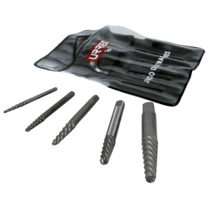 Juego de extractor "cola de cochino" para tornillos, 5 piezas Urrea - Ferrechingón