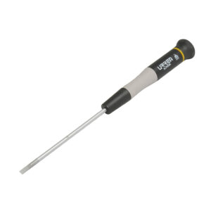 Destornillador de precisión ESD anti-estáticos, punta plana 9/128" x 2-3/8" Urrea - Ferrechingón