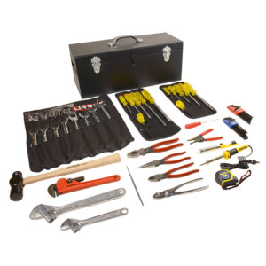 Juego básico industrial para instrumentista calibrador en pulgadas, 64 piezas caja D7C20 Urrea - Ferrechingón