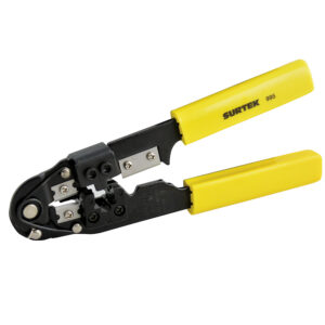 Pinza ponchadora modular 9" para conectores RJ12 Surtek - Ferrechingón