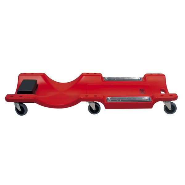 Cama para mecánico plástica, 6 ruedas giratorias, 40" Urrea - Ferrechingón