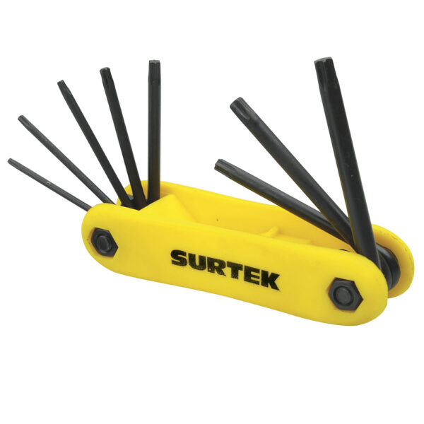 Juego de llaves torx tipo navaja, 8 piezas Surtek - Ferrechingón
