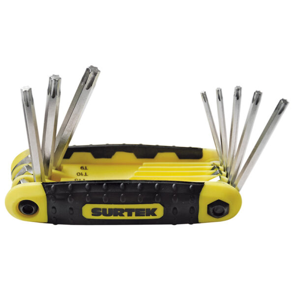 Juego de llaves torx tipo navaja, 8 piezas Surtek - Ferrechingón