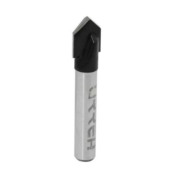 Broca para router de acero corte en "V" 3/8" zanco de 1/4" Urrea - Ferrechingón