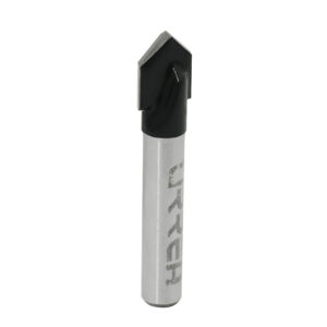 Broca para router de acero corte en "V" 1/2" zanco de 1/4" Urrea - Ferrechingón