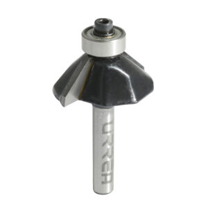 Broca para router de acero chaflán con balero 1-1/4" zanco de 1/4" Urrea - Ferrechingón