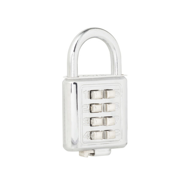 Candado de combinación, cromo brillante, 35 mm Lock - Ferrechingón
