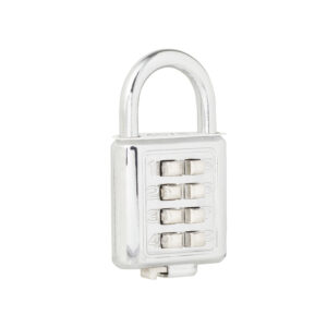 Candado de combinación, cromo brillante, 40 mm Lock - Ferrechingón
