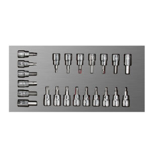 Juego de dados cuadro de 3/8" varias puntas, 22 piezas Urrea - Ferrechingón