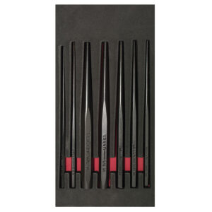 Juego de punzones guía botador largo, 7 piezas Urrea - Ferrechingón