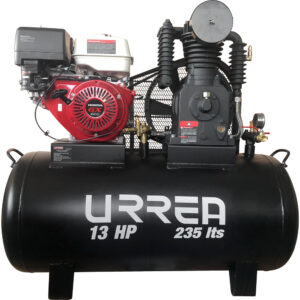 Compresor de aire eléctrico a gasolina 235 Lt, 13 HP Urrea - Ferrechingón