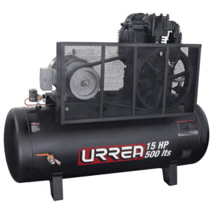 Compresor de aire eléctrico de banda 500 Lt, 15 HP, 220 V - 440 V Urrea - Ferrechingón