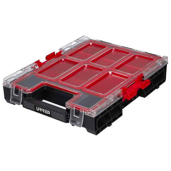 Caja organizadora plástica modular 10" x 14" x 3" Urrea - Ferrechingón