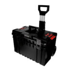 Caja portaherramientas plástica modular con compartimentos 23" x 18" x 27" con ruedas Urrea - Ferrechingón