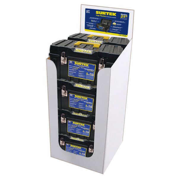 Despachador para cajas plásticas, 10 piezas Surtek - Ferrechingón