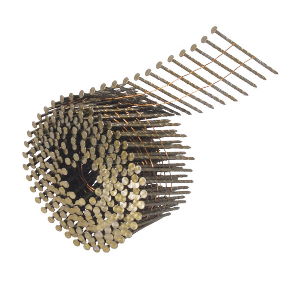 Clavos en rollo de 300 para clavadora neumática calibre 12 largo 2" Surtek - Ferrechingón