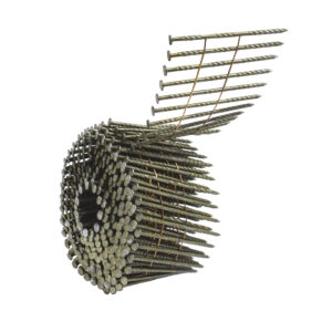 Clavos en rollo de 300 para clavadora neumática calibre 12 largo 2-1/2" Surtek - Ferrechingón