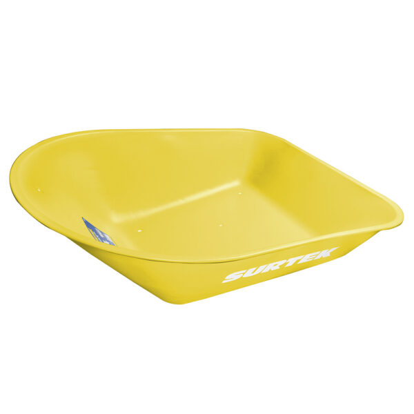 Concha para carretilla herraje tipo americano 4.5 Ft3, amarilla Surtek - Ferrechingón