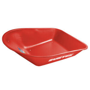 Concha para carretilla herraje tipo americano 6 Ft3, roja Surtek - Ferrechingón