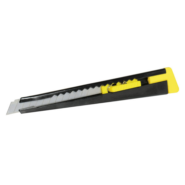 Cutter con cuerpo metálico de 9 mm, cambio automático de navaja Surtek - Ferrechingón